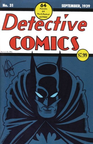 DF DETECTIVE COMICS #31 FACSIMILE SGN & REMARK HAESER