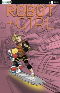 ROBOT + GIRL #9 CVR B SURFS UP