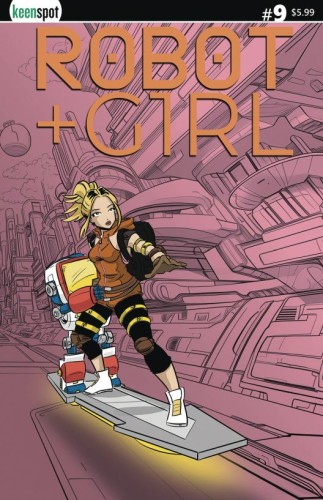 ROBOT + GIRL #9 CVR B SURFS UP