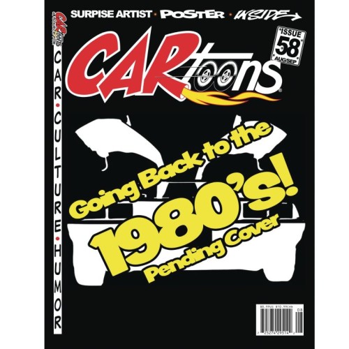CARTOONS MAGAZINE #58 COVERING HOT RODS & KUSTOM FRM 60S ERA