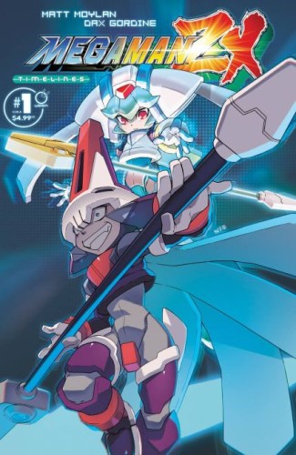 MEGA MAN ZX TIMELINES #1 CVR B STEINBACH