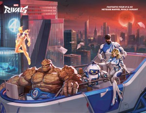 FANTASTIC FOUR #2 MARVEL RIVALS 2-PART CONNECT VAR