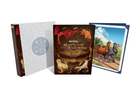 BEASTS OF THE FOUR NATIONS: CREATURES FROM AVATAR: THE LAST AIRBENDER AND THE LEGEND OF KORRA (DELUXE EDITION) HC (9781506747217)