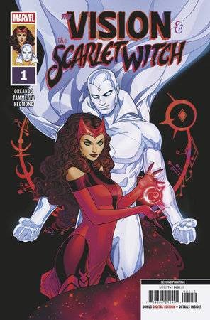 VISION SCARLET WITCH #1 2ND PTG CVR A DAUTERMAN VAR
