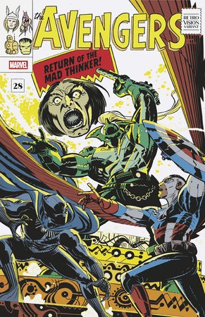 AVENGERS #28 WES CRAIG RETRO VISION VAR