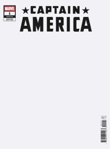 CAPTAIN AMERICA #1 BLANK CVR VAR