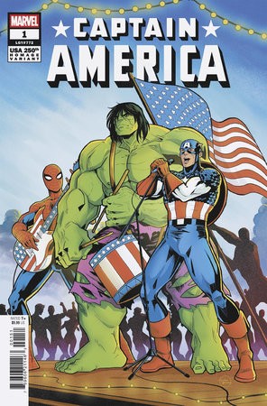 CAPTAIN AMERICA #1 LUCIANO VECCHIO 250TH HOMAGE VAR