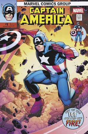CAPTAIN AMERICA #1 NICK BRADSHAW RETRO VISION VAR