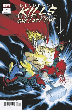 DEADPOOL KILLS THE MARVEL UNIVERSE ONE LAST TIME #4 (OF 5) SHALVEY VAR