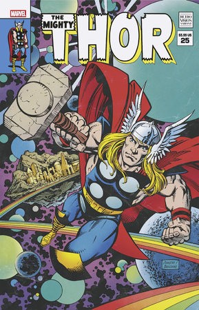 IMMORTAL THOR #25 DAN JURGENS RETRO VISION VAR