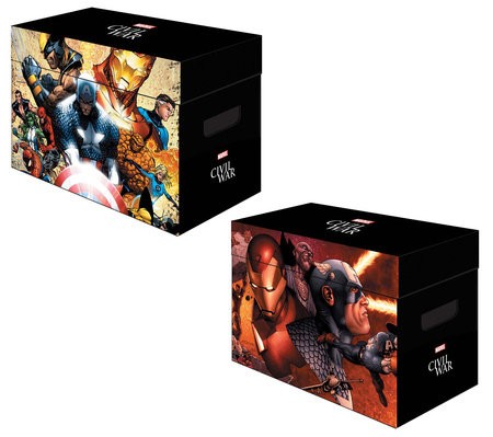 MARVEL GRAPHIC COMIC BOX CIVIL WAR (PUDŁO NA KOMIKSY)