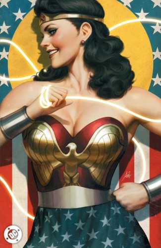 NEW HISTORY OF THE DC UNIVERSE #1 (OF 4) CVR F STANLEY ARTGERM LAU FOIL VAR