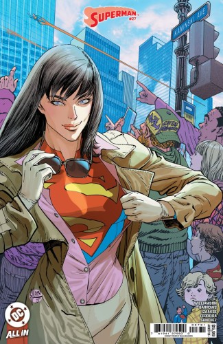 SUPERMAN #27 CVR C GUILLEM MARCH CARD STOCK VAR