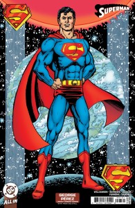 SUPERMAN #27 CVR F GEORGE PEREZ LEGACY CARD STOCK VAR