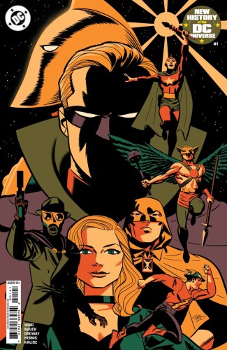 NEW HISTORY OF THE DC UNIVERSE #1 (OF 4) CVR H INC 1:25 MICHAEL CHO CARD STOCK VAR