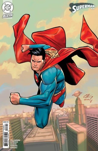 SUPERMAN #26 CVR F INC 1:25 CLAYTON HENRY CARD STOCK VAR