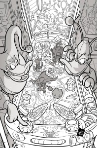 DARKWING DUCK #4 CVR K 15 COPY INCV CANGIALOSI LINE ART VIRGIN