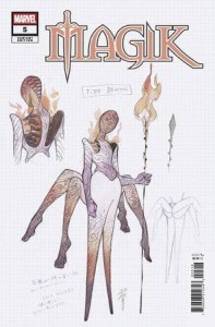 MAGIK #5 10 COPY INCV PEACH MOMOKO DESIGN VAR