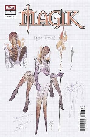 MAGIK #5 10 COPY INCV PEACH MOMOKO DESIGN VAR