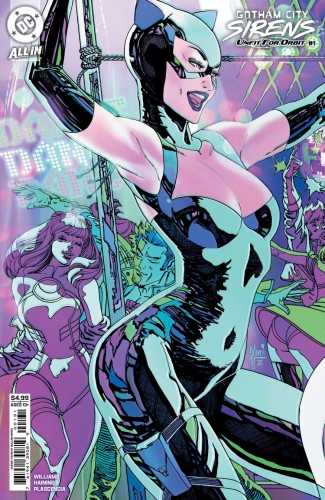 GOTHAM CITY SIRENS UNFIT FOR ORBIT #1 (OF 5) CVR D GUILLEM MARCH CONNECTING CARD STOCK VAR