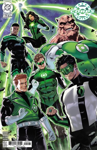 GREEN LANTERN CORPS #5 CVR C LUCAS MEYER CARD STOCK VAR