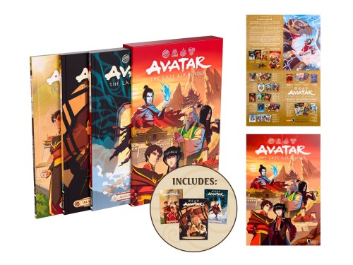 AVATAR LAST AIRBENDER FIRE AND FAMILY TREASURY BOX SET (9781506743936)