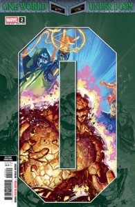 ONE WORLD UNDER DOOM #2 2ND PTG BEN HARVEY VAR