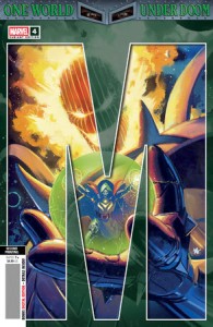 ONE WORLD UNDER DOOM #4 2ND PTG BEN HARVEY VAR