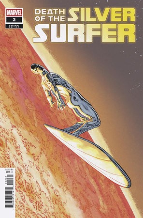 DEATH OF THE SILVER SURFER #2 AARON KUDER VAR