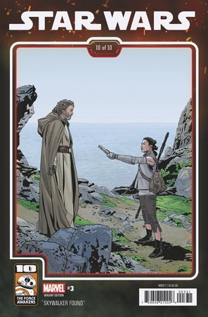 STAR WARS #3 CHRIS SPROUSE THE FORCE AWAKENS 10TH ANN VAR