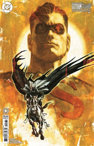 BATMAN GOTHAM BY GASLIGHT A LEAGUE FOR JUSTICE #1 (OF 6) CVR B SEBASTIAN FIUMARA CARD STOCK VAR