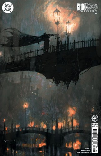 BATMAN GOTHAM BY GASLIGHT A LEAGUE FOR JUSTICE #1 (OF 6) CVR C BILL SIENKIEWICZ CARD STOCK VAR