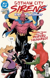 GOTHAM CITY SIRENS UNFIT FOR ORBIT #2 (OF 5) CVR A TERRY DODSON & RACHEL DODSON