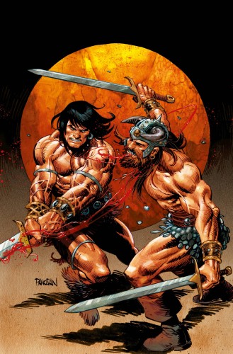 CONAN BARBARIAN #22 CVR E PANOSIAN VIRGIN FOIL
