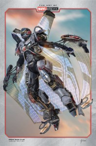 IRON MAN #10 ALAN VILLANUEVA TV VAR