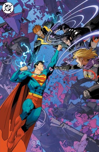 SUPERMAN #28 CVR F DAN MORA SPOT FOIL VAR