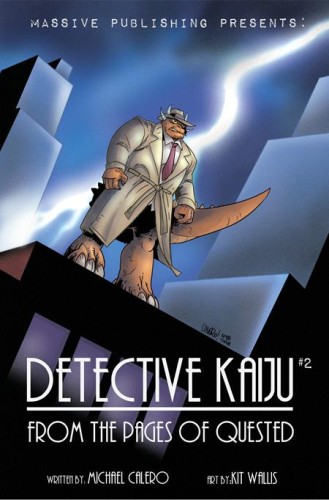 DETECTIVE KAIJU #2 (OF 3) CVR C NOIR HOMAGE