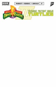 MMPR TMNT III #1 CVR F BLANK SKETCH VAR