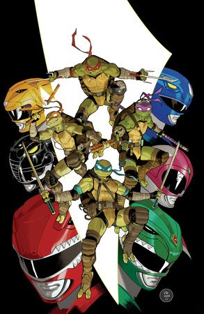 MMPR TMNT III #1 CVR O UNLOCKABLE MORA VIR