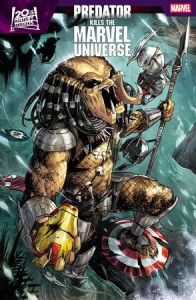 PREDATOR KILLS THE MARVEL UNIVERSE #1 BANDINI FOIL VAR
