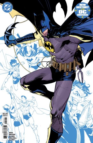 NEW HISTORY OF THE DC UNIVERSE #2 (OF 4) CVR B DAN MORA CARD STOCK VAR