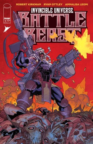 INVINCIBLE UNIVERSE BATTLE BEAST #6 CVR D INC 1:25 CORY WALKER & LORENZO DE FELICI VAR