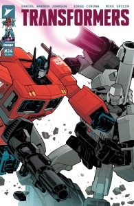 TRANSFORMERS #24 CVR D INC 1:25 JEFF SPOKES VAR