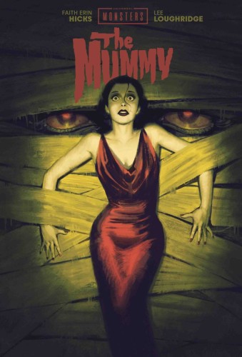 UNIVERSAL MONSTERS THE MUMMY HC DIRECT MARKET EXCLUSIVE DAVID TALASKI CVR (9781534332522)