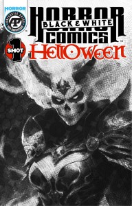 HORROR COMICS BLACK AND WHITE HELLOWEEN SPECIAL (ONE SHOT) CVR B BRIAN DENHAM LUNAR EXCLUSIVE VAR