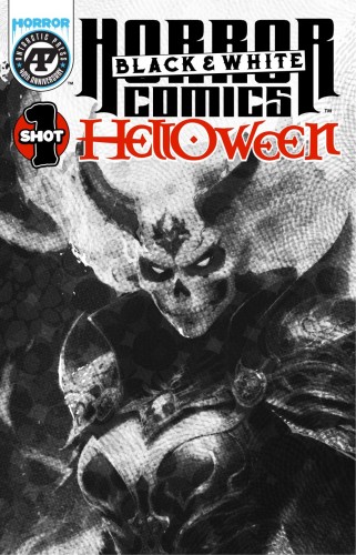 HORROR COMICS BLACK AND WHITE HELLOWEEN SPECIAL (ONE SHOT) CVR B BRIAN DENHAM LUNAR EXCLUSIVE VAR