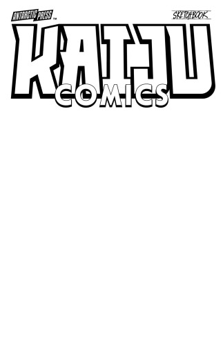 KAIJU COMICS 11X17 SKETCHBOOK
