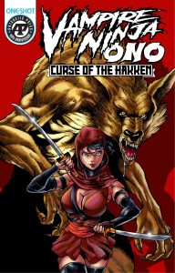 VAMPIRE NINJA ONO CURSE OF THE HAKKEN (ONE SHOT) CVR C BEN DUNN LUNAR EXCLUSIVE VAR