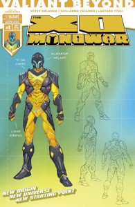 VALIANT BEYOND THE X-O MANOWAR #1 VAR D (PONCE DESIGN VAR)