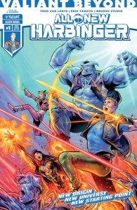 VALIANT BEYOND ALL-NEW HARBINGER #1 VAR B (FAJARDO WRAPAROUND VAR)